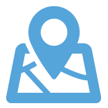 Location and workplace Icon